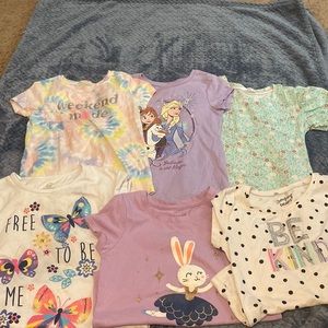 6 Girls tshirts